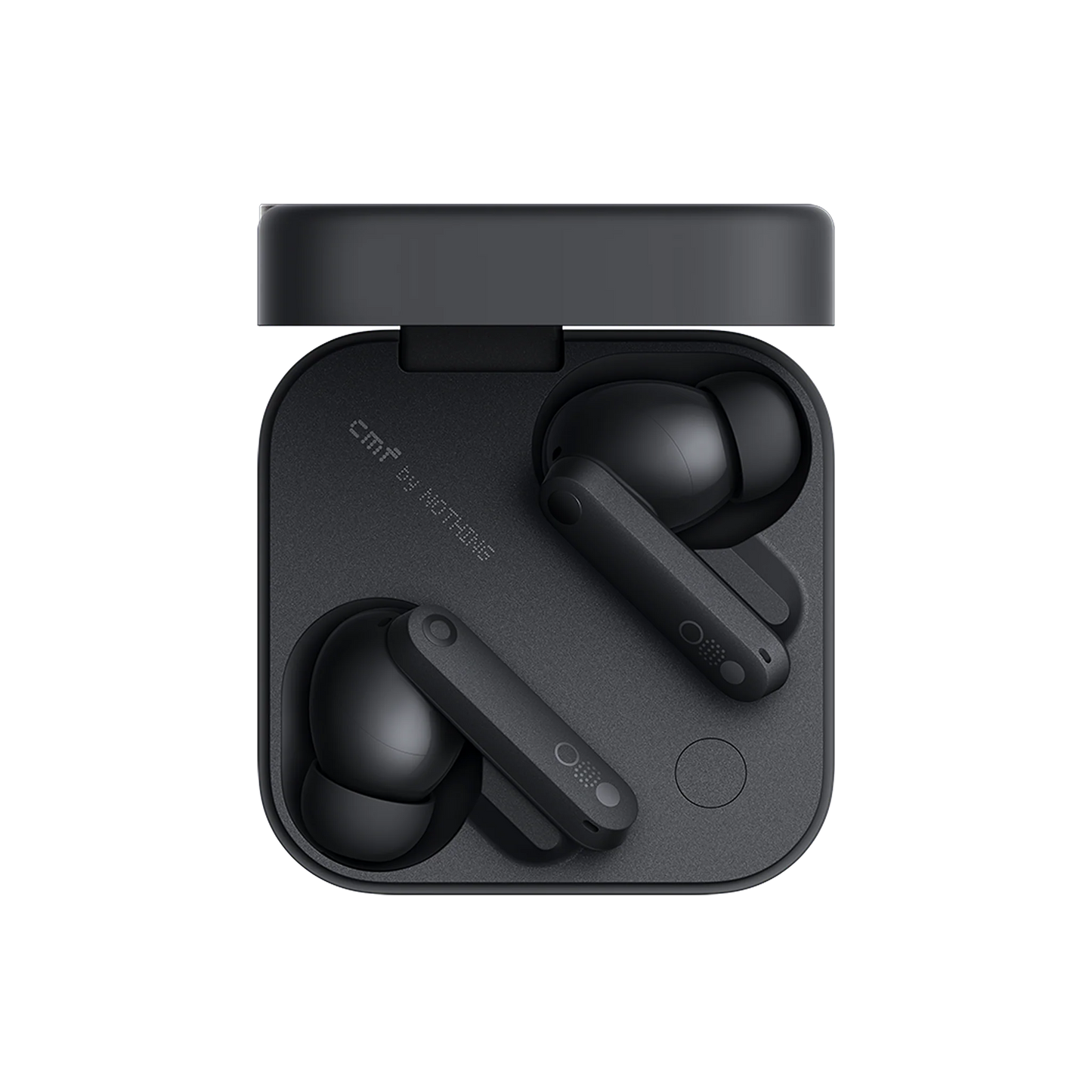 CMF by Nothing Wireless Earbuds with 50 dB Active Noise Cancellation, Hi-Res + LDAC Audio, Smart Dial, Dual Drivers, In-Ear (Dark Grey, Orange, Light Grey)