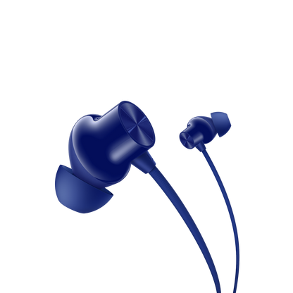 OnePlus Bullets Z2 Wireless Bluetooth Neckband Earphones with Mic – Bombastic Bass, 12.4mm Drivers, 10-Min Quick Charge, 20H Music, 30H Battery (Beam Blue)