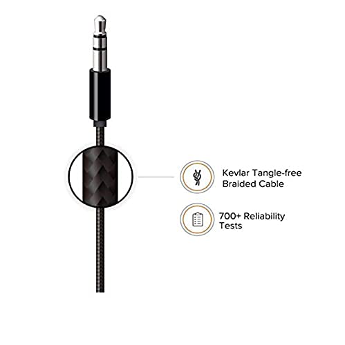 Universal 3.5mm Jack Wired Headphones with Mic – Strong Bass In‑Ear Earphones for All Smartphones (White, Black)