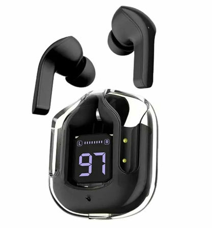 Ultrapods Max TWS Wireless Earbuds – ANC, Bluetooth 5.3, 24H Playtime, Gaming Mode, Built-in HD Mic (Black, White, Blue, Pink, Green)