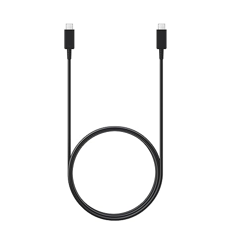 SAMSUNG 5A USB-C to USB-C Fast Charging Cable (Black)