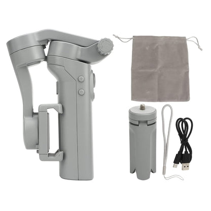 Fitgear FG-F5 3-Axis Foldable Smartphone Gimbal Stabilizer with Tripod – Handheld Vlogging Stabilizer for Face Tracking, Video Recording & YouTube Content Creation (White)