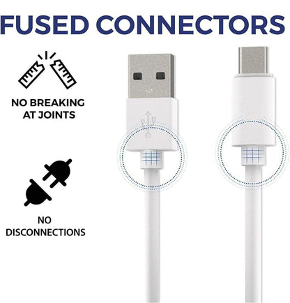 USB-C Data and Charging Cable (White)