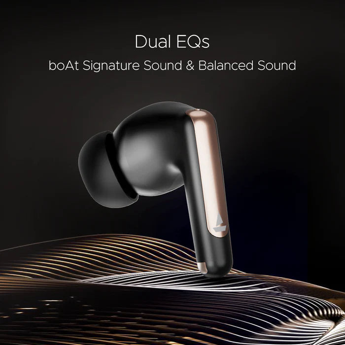 boAt Airdopes 161 ANC Elite Wireless Earbuds with Active Noise Cancellation up to 32dB, ENx Technology, BEAST Mode, Bluetooth Earbuds (Black)