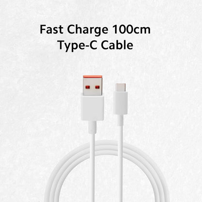 Xiaomi 120W HyperCharge Adapter Combo with USB-C Cable (White)