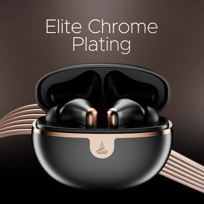 boAt Airdopes 161 ANC Elite Wireless Earbuds with Active Noise Cancellation up to 32dB, ENx Technology, BEAST Mode, Bluetooth Earbuds (Black)