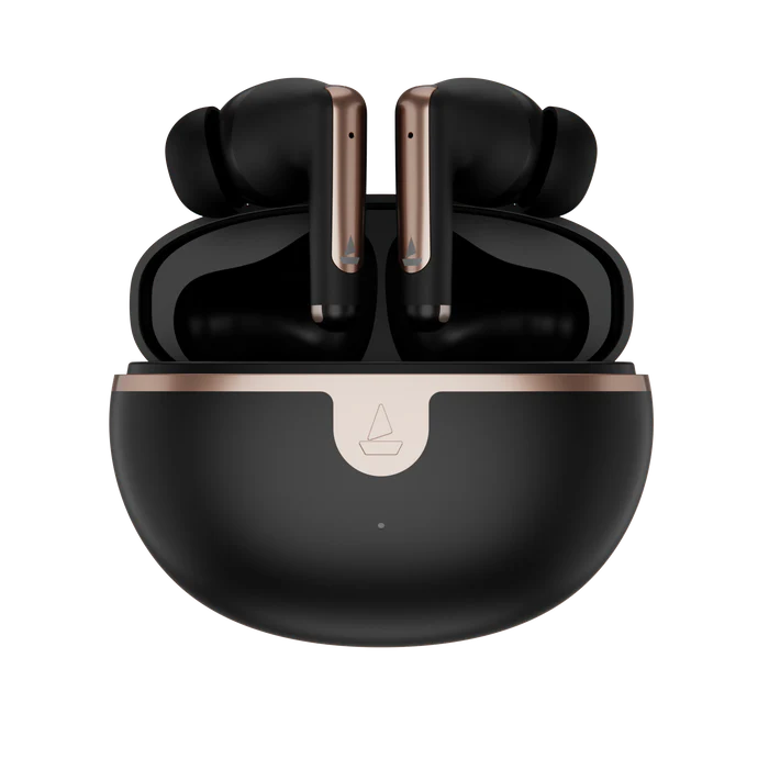 boAt Airdopes 161 ANC Elite Wireless Earbuds with Active Noise Cancellation up to 32dB, ENx Technology, BEAST Mode, Bluetooth Earbuds (Black)