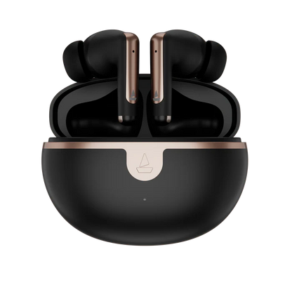 boAt Airdopes 161 ANC Elite Wireless Earbuds with Active Noise Cancellation up to 32dB, ENx Technology, BEAST Mode, Bluetooth Earbuds (Black)