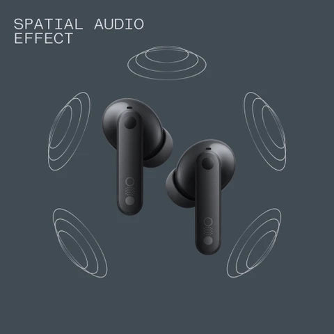 CMF by Nothing Wireless Earbuds with 50 dB Active Noise Cancellation, Hi-Res + LDAC Audio, Smart Dial, Dual Drivers, In-Ear (Dark Grey, Orange, Light Grey)