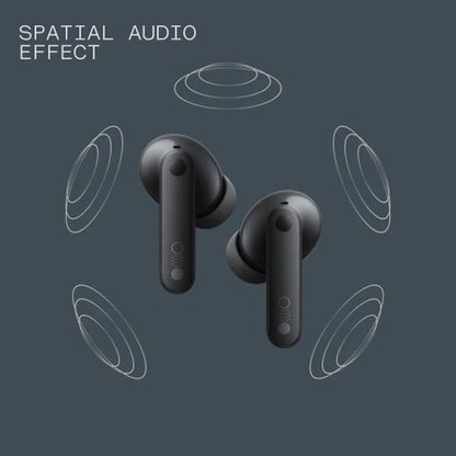 CMF by Nothing Wireless Earbuds with 50 dB Active Noise Cancellation, Hi-Res + LDAC Audio, Smart Dial, Dual Drivers, In-Ear (Dark Grey, Orange, Light Grey)