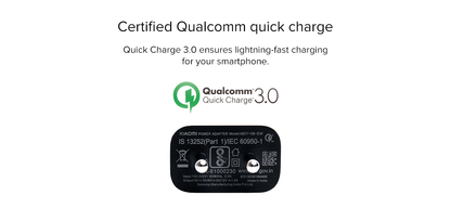 Mi 18W 3A Standard Fast Charger with Qualcomm Quick Charge 3.0