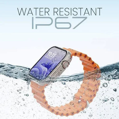 T900 Ultra Smartwatch – 1.95" Screen, BT Calling, Working Crown, Zinc Alloy Frame, 900nits Brightness, AI Voice Assistant, SpO2 Monitoring, 120+ Sports Modes (Black Strap)