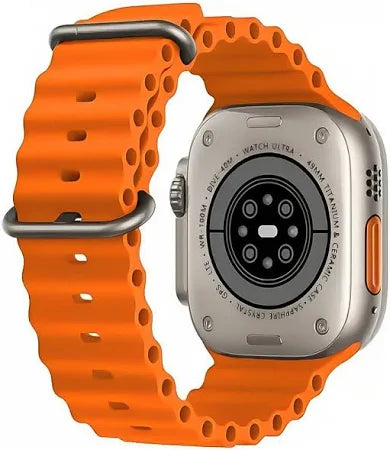 T900 Ultra Smartwatch – 1.95" Screen, BT Calling, Working Crown, Zinc Alloy Frame, 900nits Brightness, AI Voice Assistant, SpO2 Monitoring, 120+ Sports Modes (Black Strap)