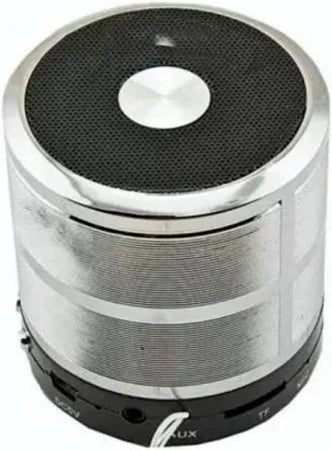 Rock Music RM-887 Bluetooth Wireless Speaker – Portable Compact Speaker with Clear Sound & Strong Bass (Silver)