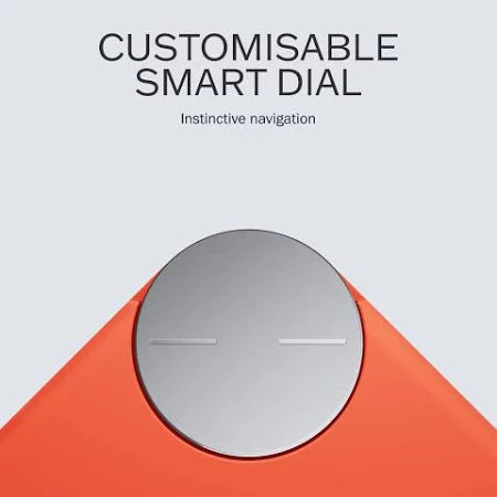 CMF by Nothing Wireless Earbuds with 50 dB Active Noise Cancellation, Hi-Res + LDAC Audio, Smart Dial, Dual Drivers, In-Ear (Dark Grey, Orange, Light Grey)