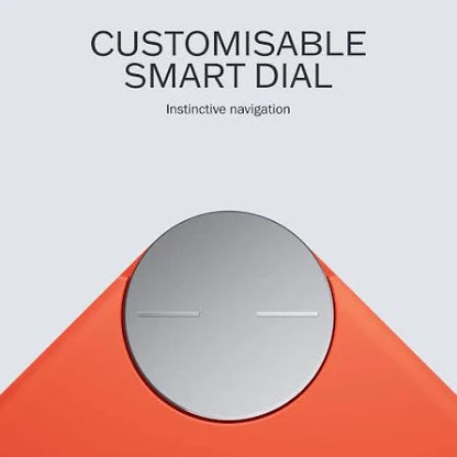 CMF by Nothing Wireless Earbuds with 50 dB Active Noise Cancellation, Hi-Res + LDAC Audio, Smart Dial, Dual Drivers, In-Ear (Dark Grey, Orange, Light Grey)