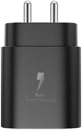 Samsung 25W Super Fast Charging USB-C PD Charger Adapter – Type-C Fast Charge Wall Charger (Black)