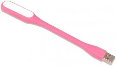 Flexible USB LED Light – Bendable & Portable Lighting for Laptop, Power Bank, PC, or Desk (Blue, White, Green, Orange, Pink)