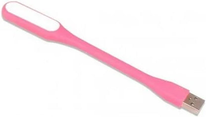 Flexible USB LED Light – Bendable & Portable Lighting for Laptop, Power Bank, PC, or Desk (Blue, White, Green, Orange, Pink)