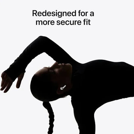 AirPods Wireless Earbuds with Active Noise Cancellation (ANC) – True Wireless Bluetooth Headphones (White)