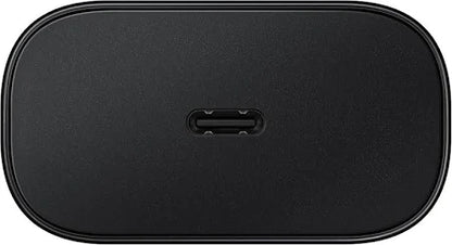Samsung 25W Super Fast Charging USB-C PD Charger Adapter – Type-C Fast Charge Wall Charger (Black)