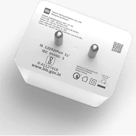 Mi Xiaomi 67W Fast Charger Combo with Qualcomm Quick Charge 3.0 + USB-C 6A Fast Charging Cable – Compatible with Mobile, Laptop & Power Bank (White)