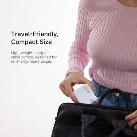 Xiaomi 120W HyperCharge Adapter Combo with USB-C Cable (White)