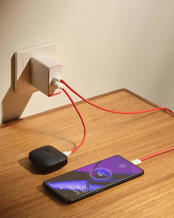 OnePlus SuperVOOC Super Flash 160W Dual-Port Power Adapter (White)