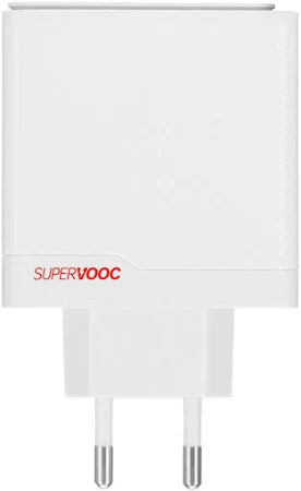 OnePlus SuperVOOC Super Flash 160W Dual-Port Power Adapter (White)