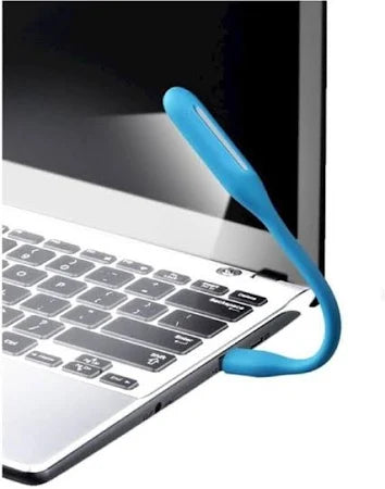 Flexible USB LED Light – Bendable & Portable Lighting for Laptop, Power Bank, PC, or Desk (Blue, White, Green, Orange, Pink)