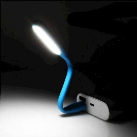 Flexible USB LED Light – Bendable & Portable Lighting for Laptop, Power Bank, PC, or Desk (Blue, White, Green, Orange, Pink)