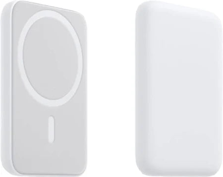 MagSafe Battery Pack – Magnetic Wireless Power Bank for iPhone with Fast Charging, Slim & Portable Design (White)