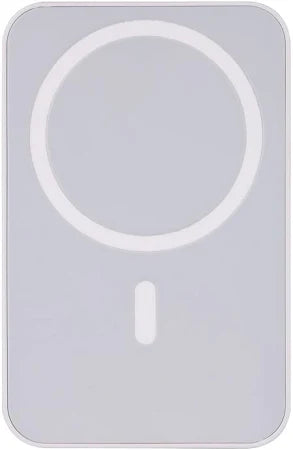 MagSafe Battery Pack – Magnetic Wireless Power Bank for iPhone with Fast Charging, Slim & Portable Design (White)